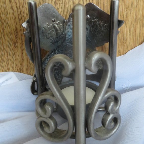 Metal Egyptian Revival Bastet Style CAT Tealight Candle Holder (F51) - Picture 5 of 6